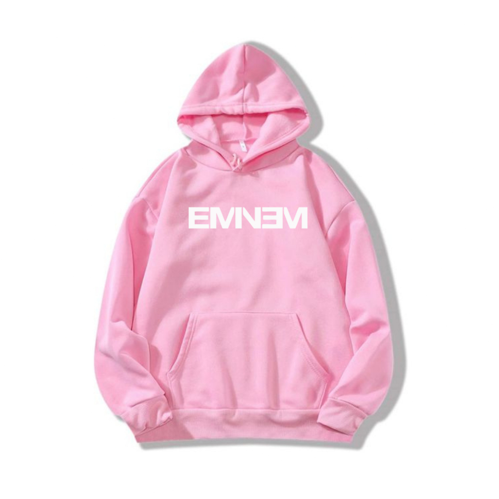 Moletom Canguru Eminem Hip-Hop Rap Musica Casaco Canguru Unissex Blusa De Frio Masculino e Feminino Lançamento Exclusiva
