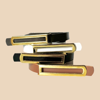 Kit 4 cinto feminino fino da moda em Oferta na Shopee