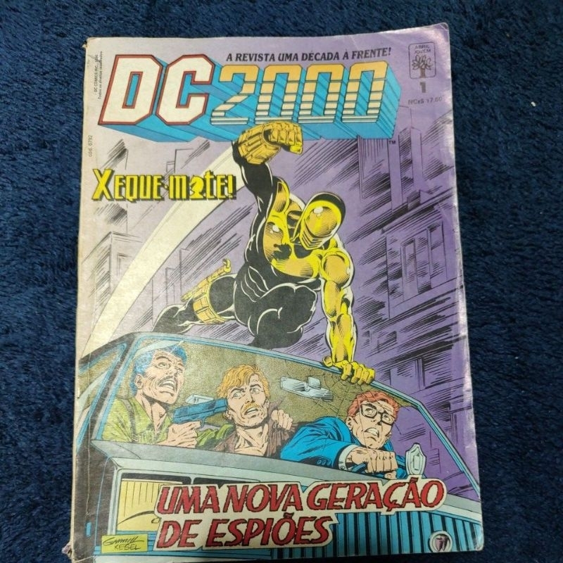 HQ - Gibi - DC 2000 Xeque Mate nº1 Uma nova geração de espiões.