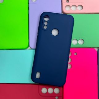 Capa Capinha Silicone Motorola Moto E6s / E6i Aveludada em Oferta na Shopee