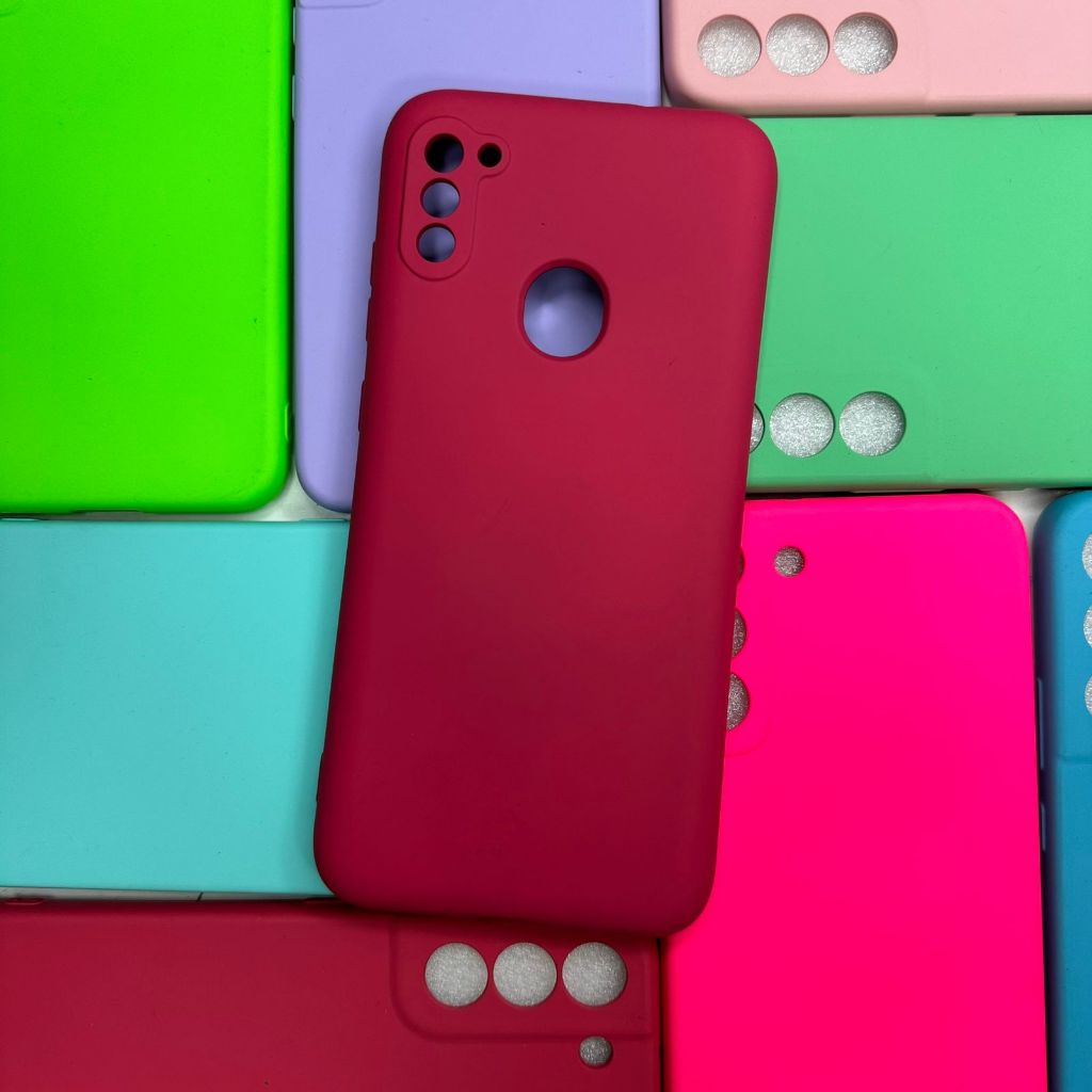 Capa Capinha de celular Silicone Samsung Galaxy A11 Aveludada