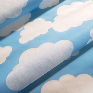 2-10 metros Tnt Estampado Nuvem Infantil Festa de Aniversário Infantil Mesa Parede Decoracao em Oferta na Shopee