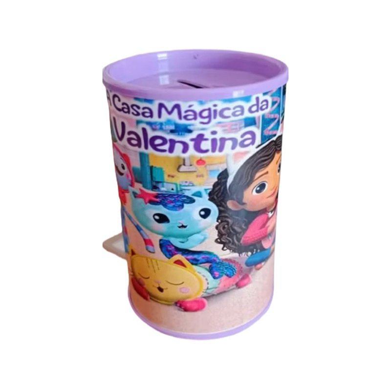 20 cofrinho personalizado casa da gaby