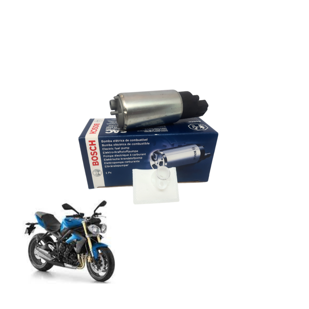 Refil Bomba Bosch + Pré Filtro Triumph Street Triple 675