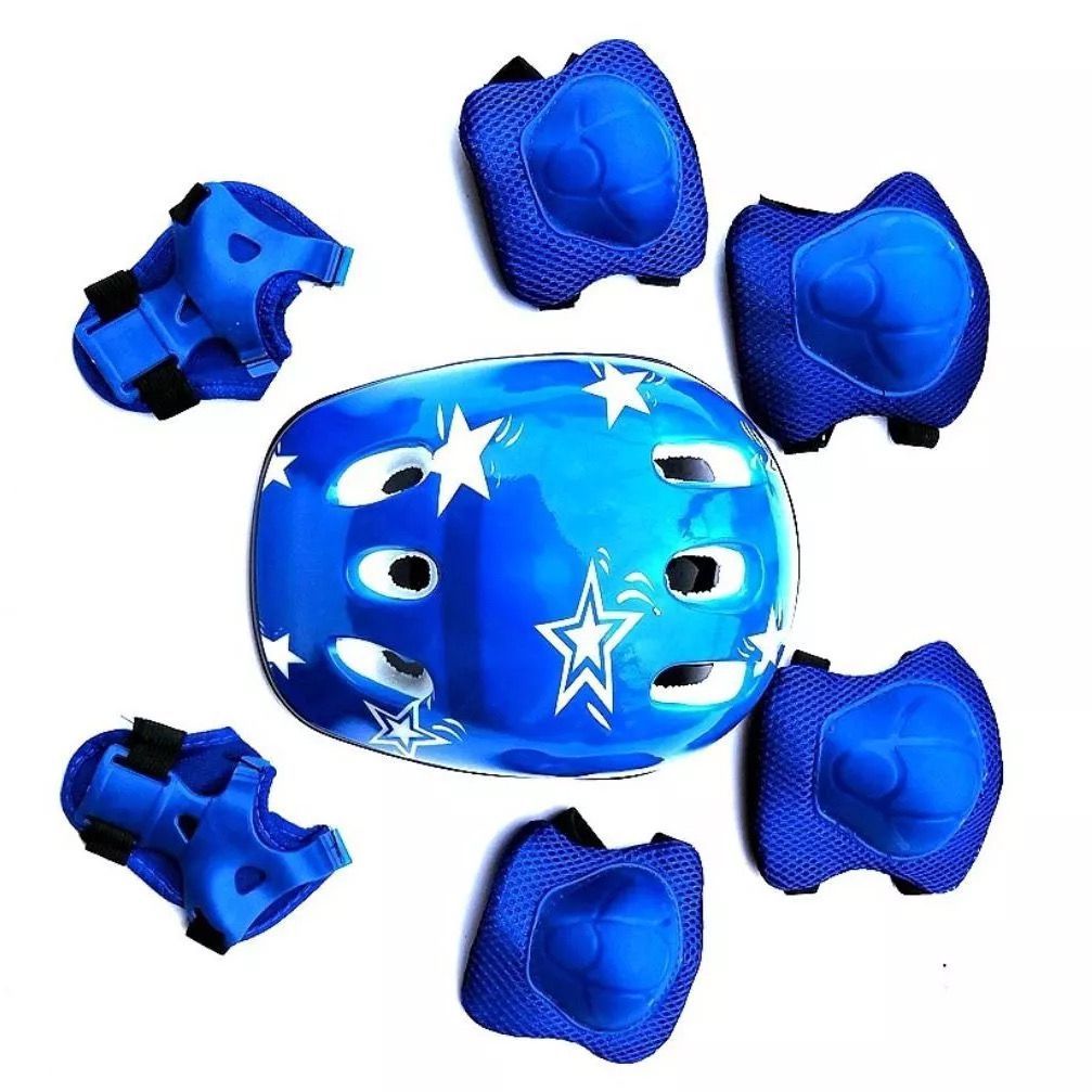Detalhes do Capacete De Patins Criança Kit De Proteção Infantil Para Patins Patinete Bike Skate Promoção