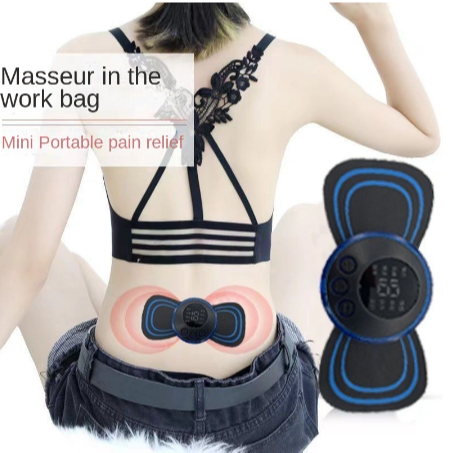 Mini Massageador Pescoço  de Cervical Elétrico Portátil Alivia Dores Corpo