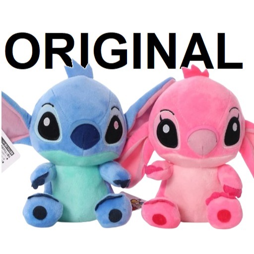 KIT CASAL 30CM e KIT 1 Stitch E Angel pelúcia boneco brinquedo urso de pelucia grande stitich ursinho em Oferta na Shopee