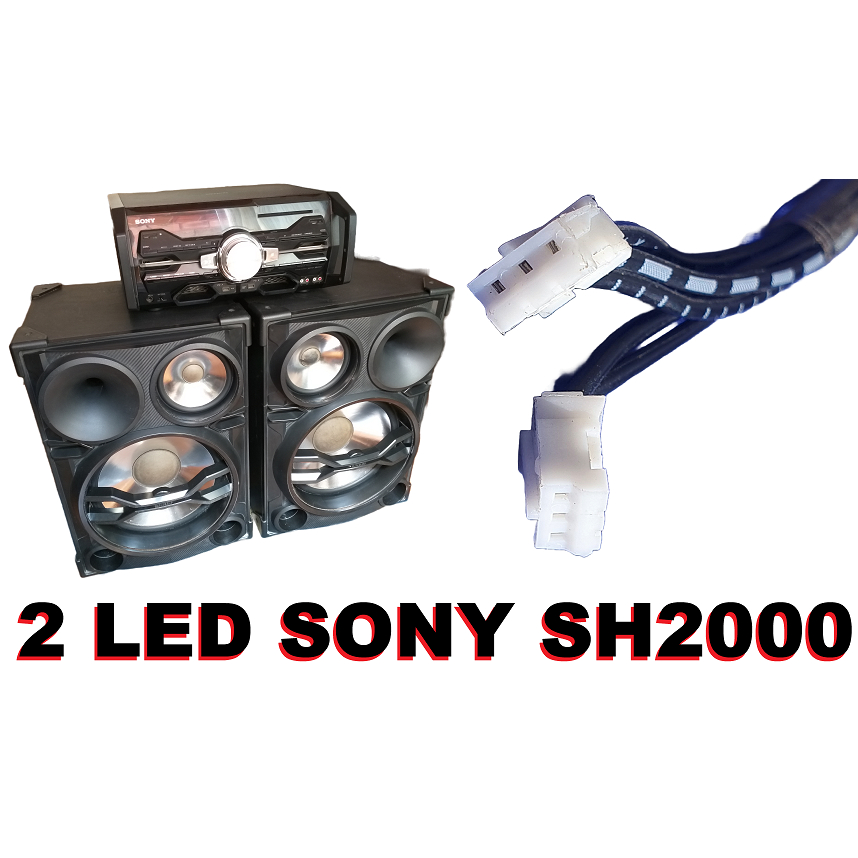2 Conectores do LED Sony Sh2000 Plug do LED Sony Sh2000 Rabicho do LED Sony Sh2000