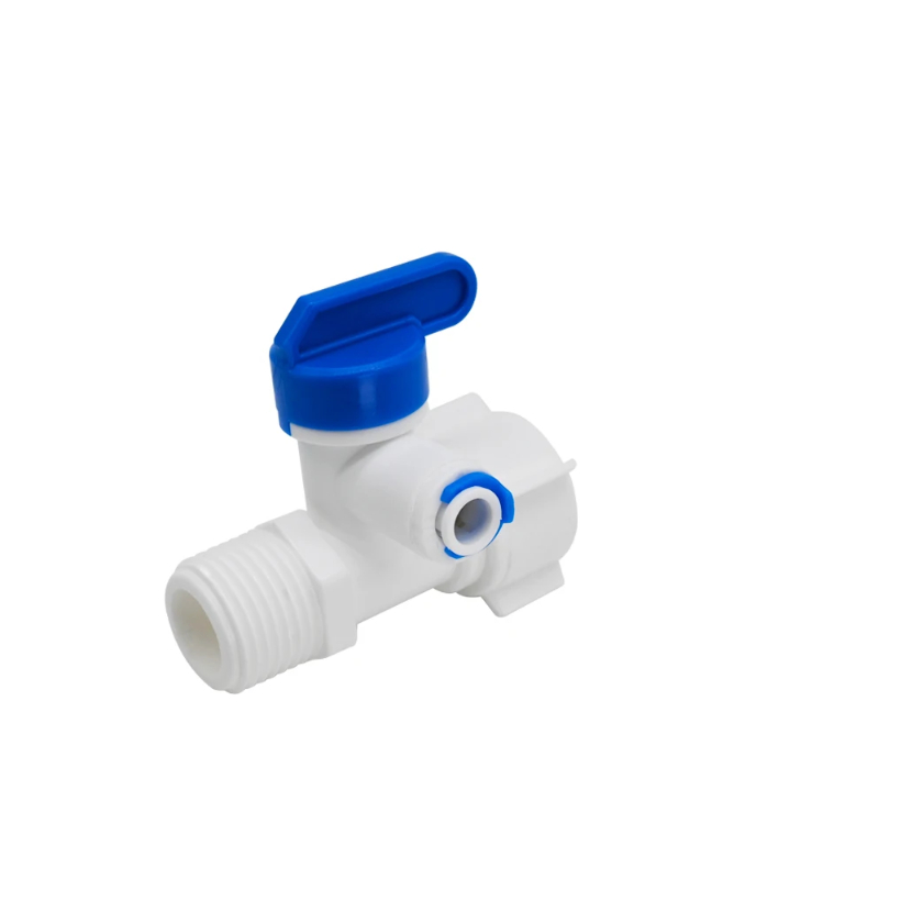 Conector Válvula 3 Vias Torneira 1/4x1/2x1/2 Osmose Reversa
