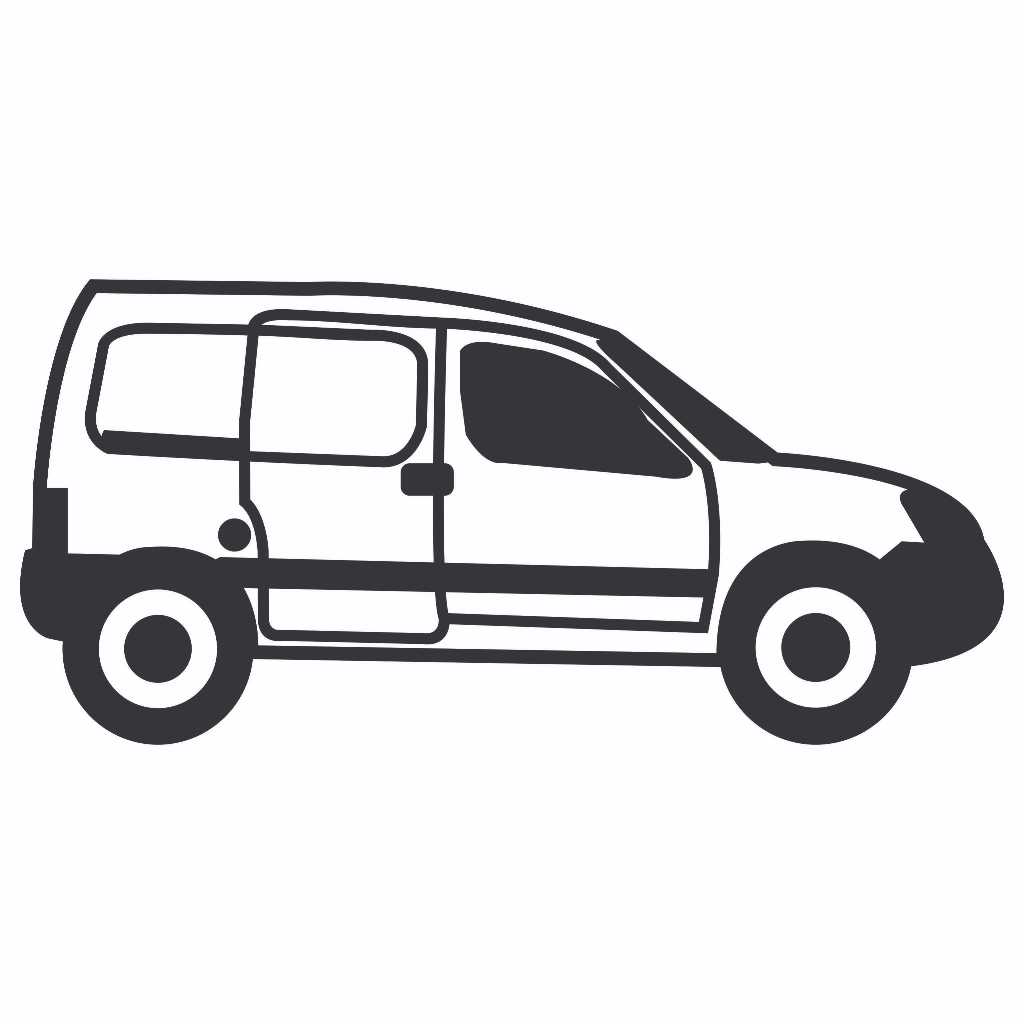 Adesivo Peugeot Partner 25x11cm a424