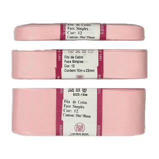 KIT Fita Gorgurão Lan Ruo Xuan para laços Tiaras N9 (38mm) /N5 (22mm) /N2 (10mm) Total 30 Metros DIY em Oferta na Shopee