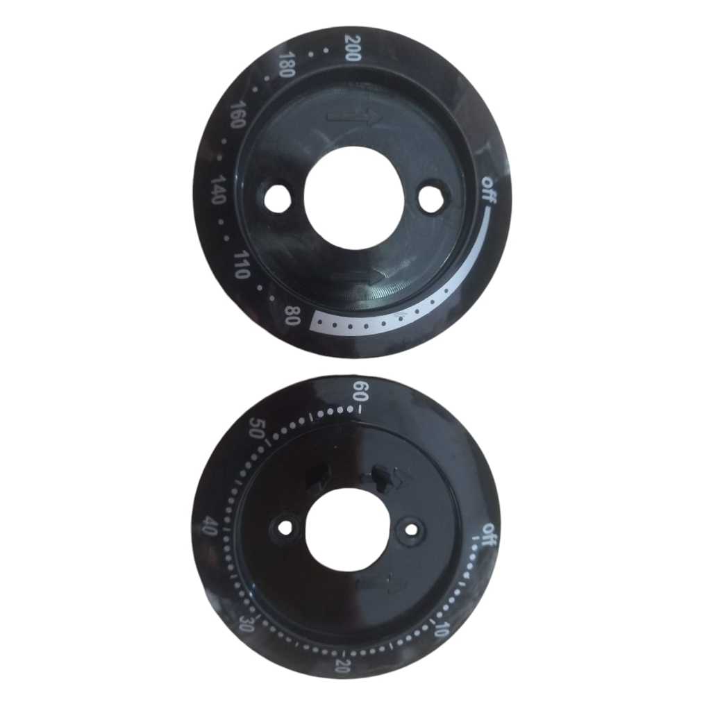 Kit Adereços do Timer + Temperatura P/ Botão Air  Fryer Mondial AFN-40/ AFN-50/ Afn-80
