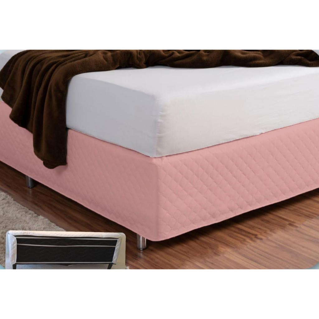 Saia Box Cama Casal Padrão Matelado Ultrassônico