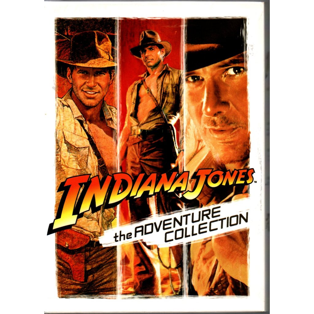 Box Dvd Indiana Jones, The Adventure Collection, 3 Dvds