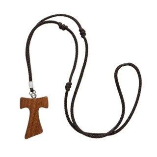 Tau em Madeira com Cordao em Oferta na Shopee