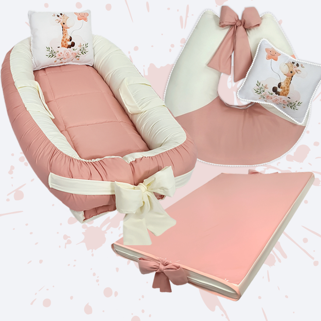 Ninho Redutor De Berço E Almofada Amamentar + Trocador De Comoda em Oferta na Shopee
