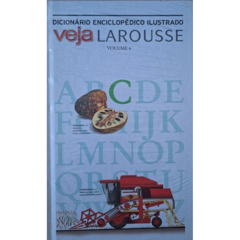 (Veja o vídeo) - Livro NOVO e LACRADO: Dicionário Enciclopédico Ilustrado | Veja Larousse [Volume 6]