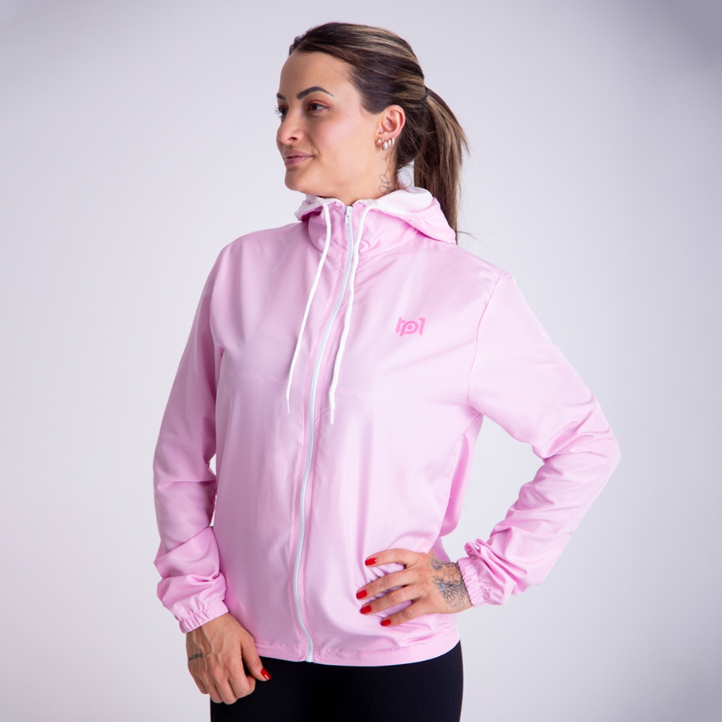 Jaqueta Feminina Corta Vento Fitness Impermeável Ultra Leve Com Capuz Academia Caminhada Corrida presente de Natal