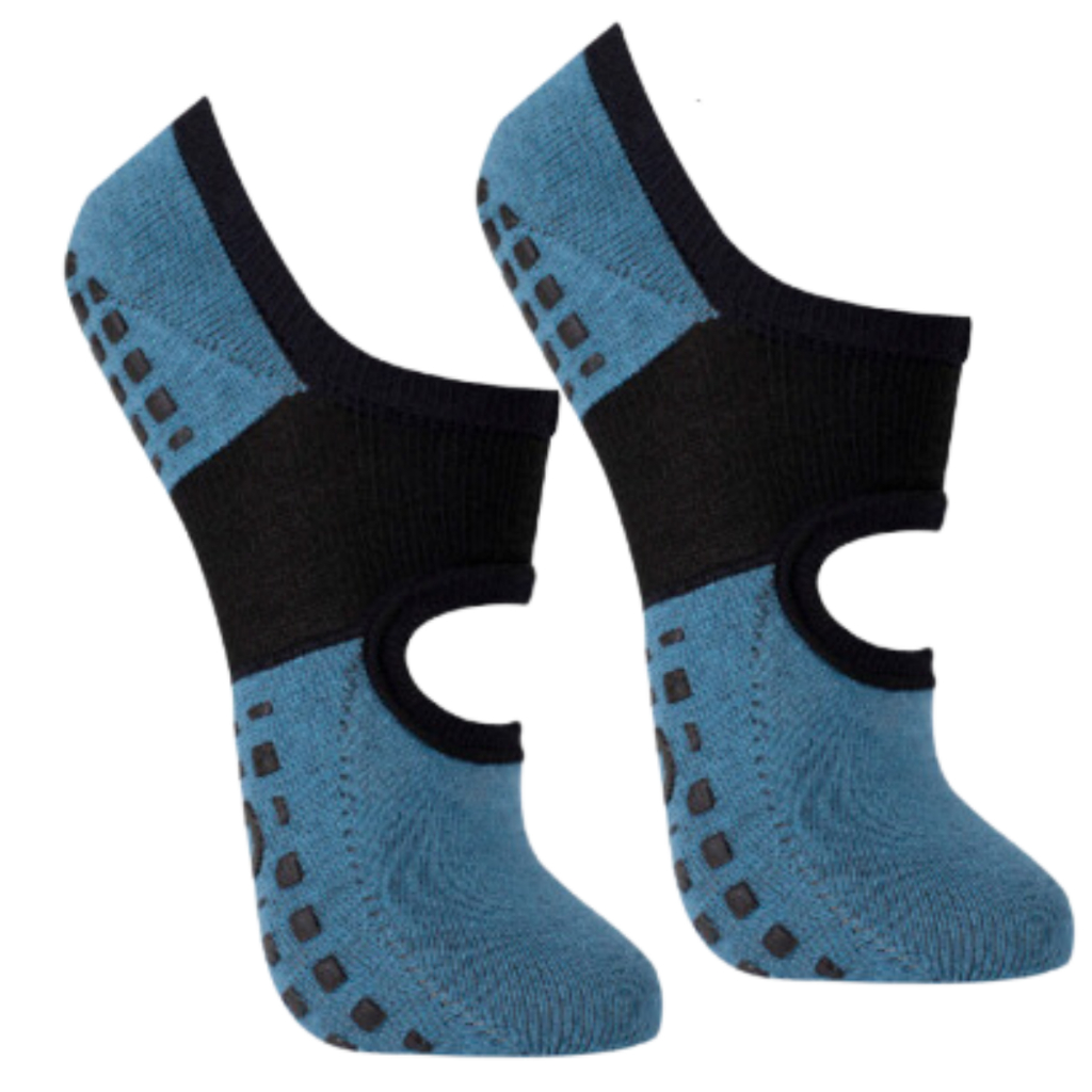 Meia Hidroginástica Antiderrapante Pilates Yoga Sapatilha