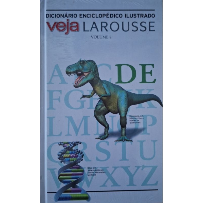 (Veja o vídeo) - Livro NOVO e LACRADO: Dicionário Enciclopédico Ilustrado| Veja Larousse [ Volume 8]