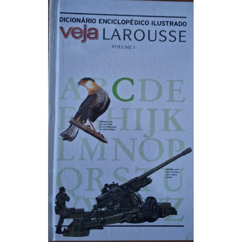 (Veja o vídeo) - Livro NOVO e LACRADO: Dicionário Enciclopédico Ilustrado | Veja Larousse [ Volume 5]