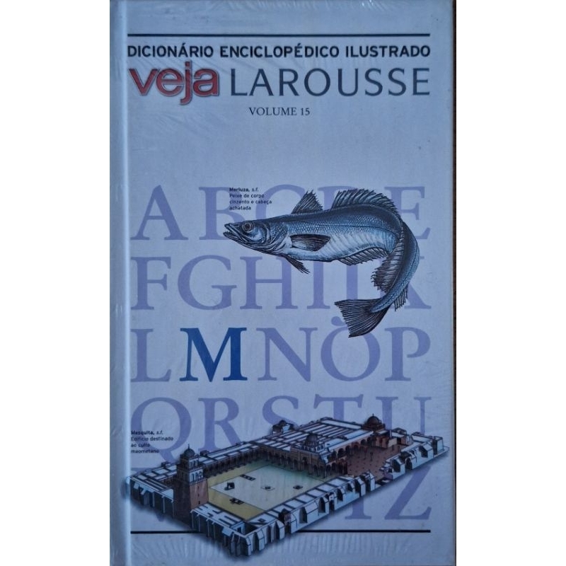 (Veja o vídeo) - Livro NOVO e LACRADO: Dicionário Enciclopédico Ilustrado | Veja Larousse [ Volume 15]