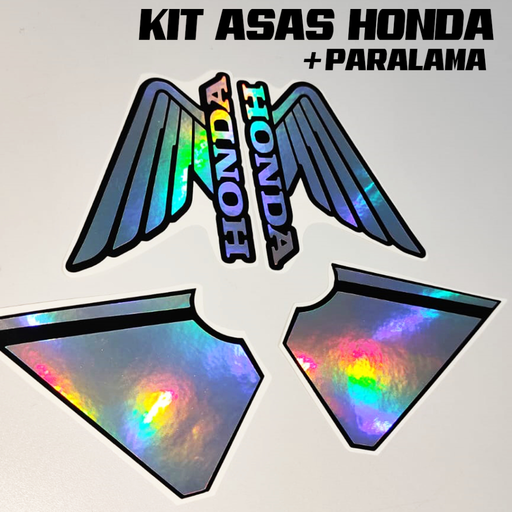 Adesivo Kit Asas + Para-lama Honda 160 Fan/Titan