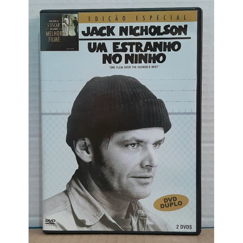 Dvd Um Estranho no Ninho - Jack Nicholson - DVD Duplo - Original Usado