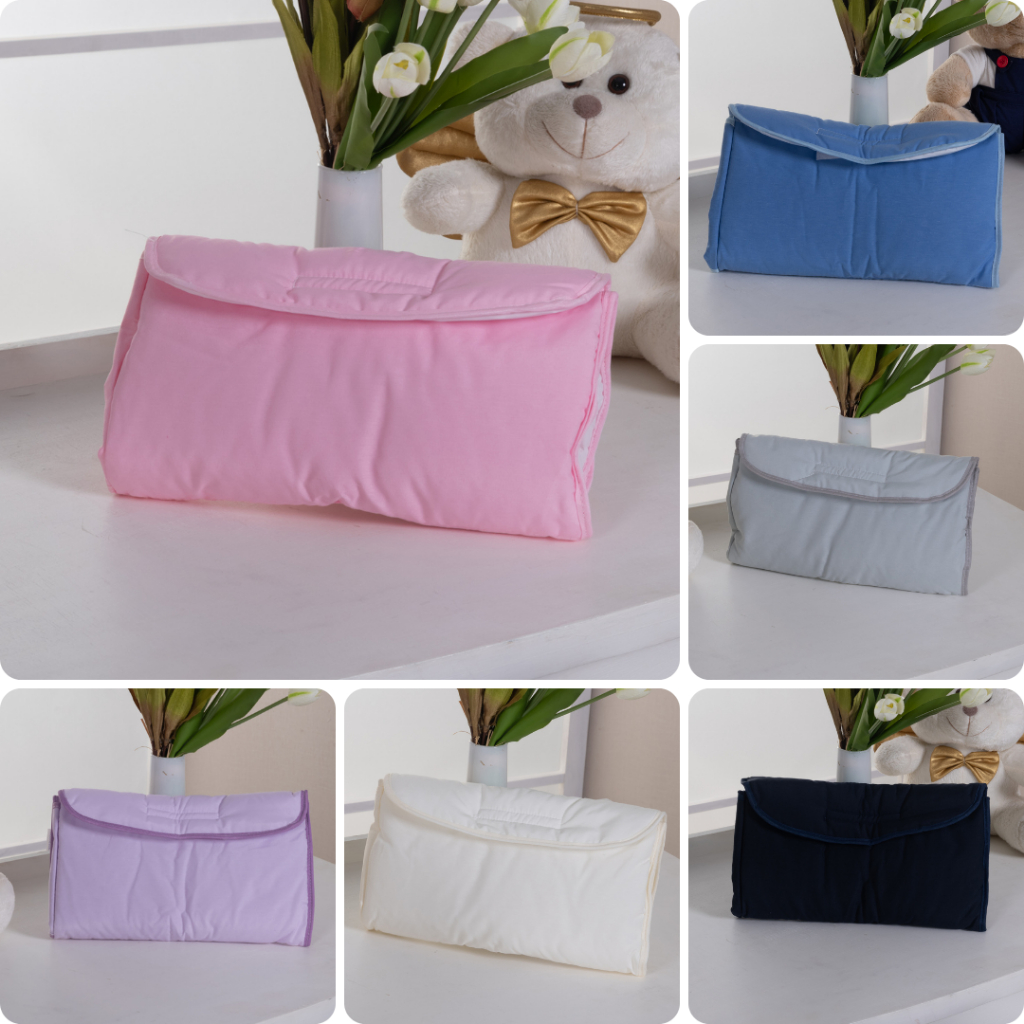 Trocador de Fraldas Portátil De Bolsa 100% Algodão Impermeável em Oferta na Shopee