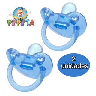 2 Chupetas 100% Silicone Ortodonticas ( Achatados)PARA BEBÊ MAIOR QUE 6 MESES em Oferta na Shopee