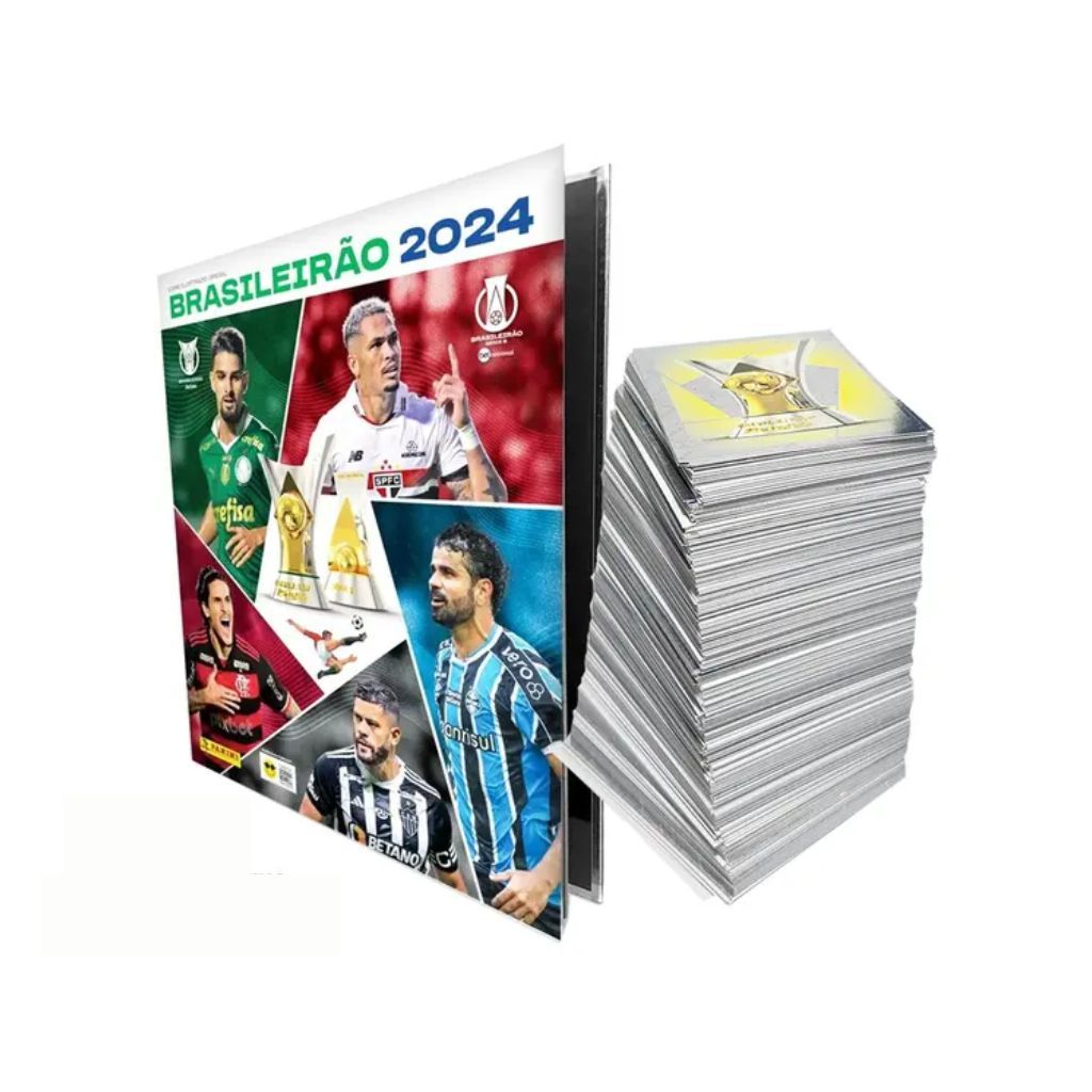 Album Campeonato Brasileiro 2024 Completo Com todas Figurinhas para colar - Original Panini