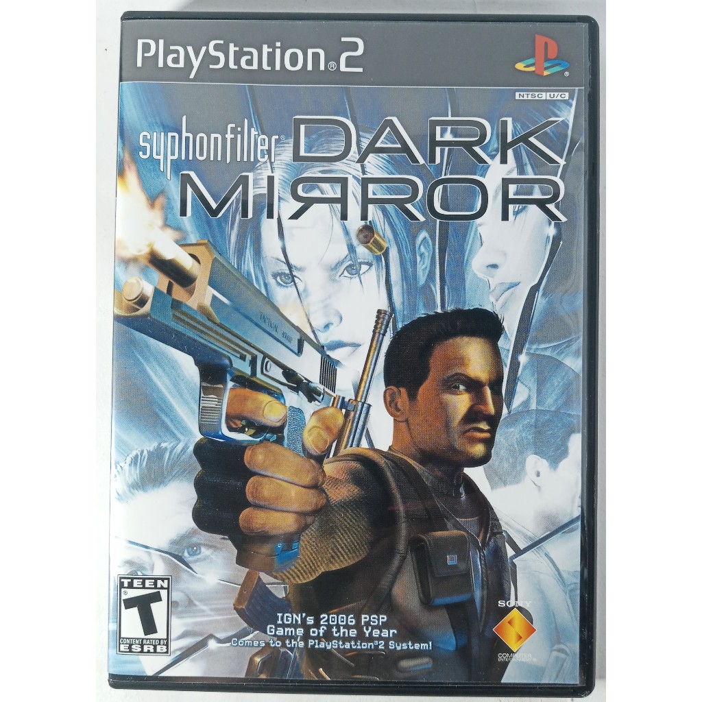 Syphonfilter: Dark Mirror - PS2 - Original Mídia Física