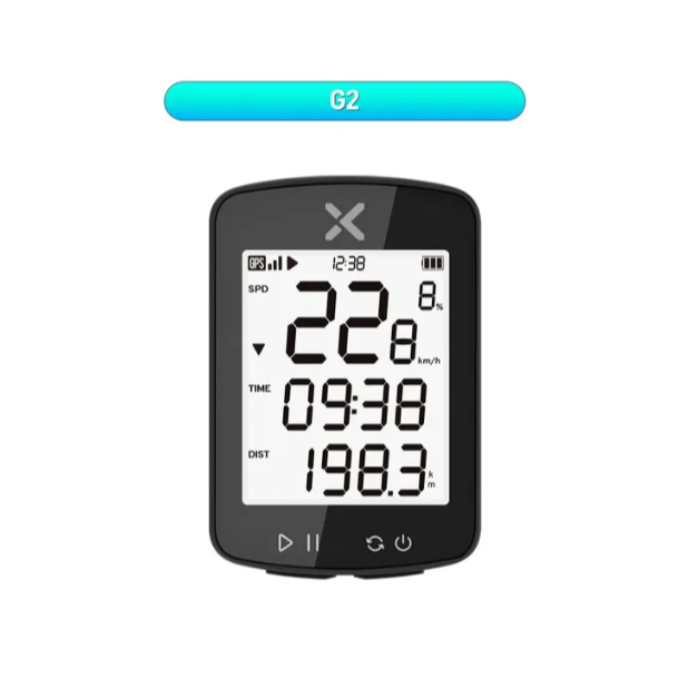 Xoss G2 velocímetro sem fio para bicicleta, velocímetro com gps, usb c,  bluetooth, odômetro, ciclismo de estrada