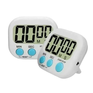 Timer Temporizador Cronômetro Digital De Cozinha Com Alarme Para Estudo,Branco