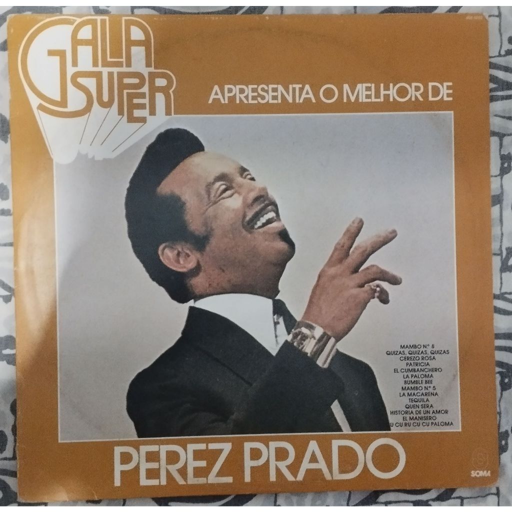LP/VINIL Gala Super Apresenta - O Melhor De Perez Prado (1982)
