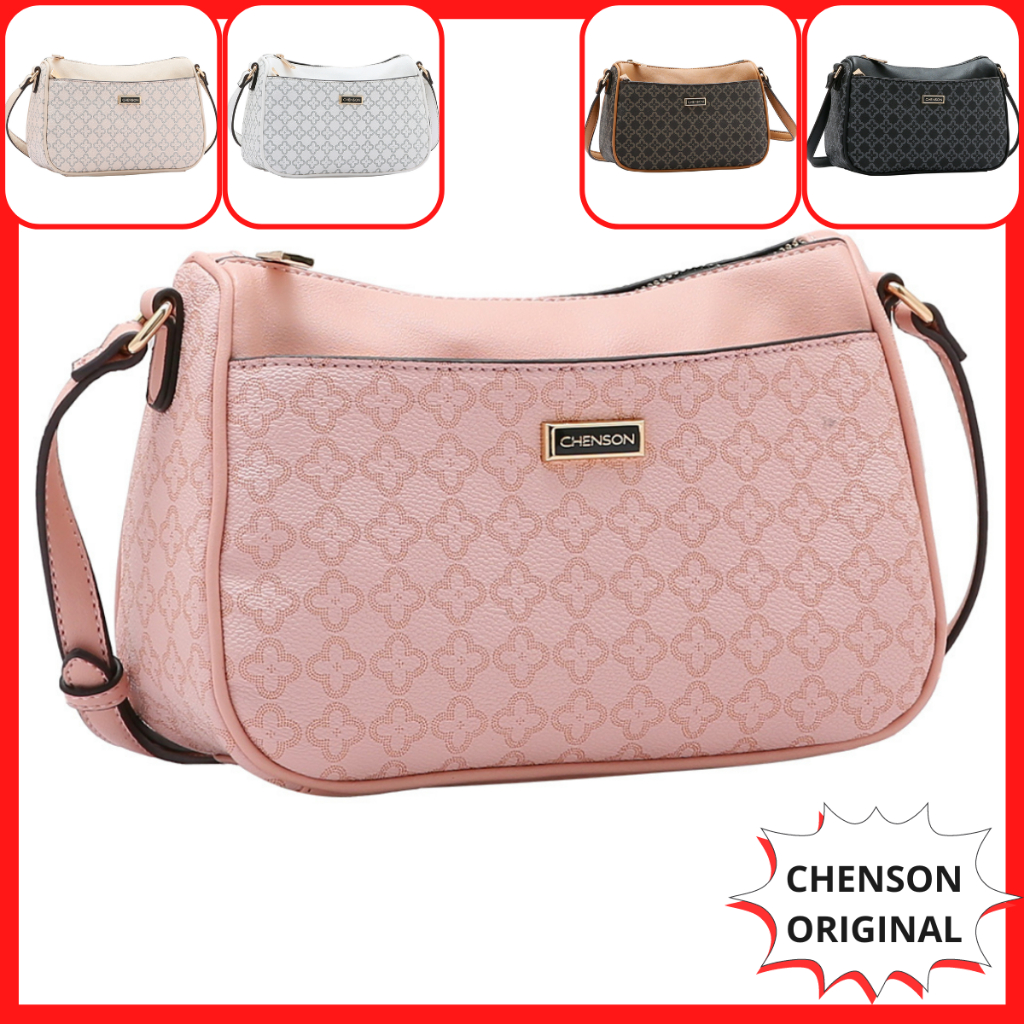 Bolsa de Festa Balada Festival Pequena Alça Tiracolo Lateral Lado Meia a Lua Chenson Original Branca