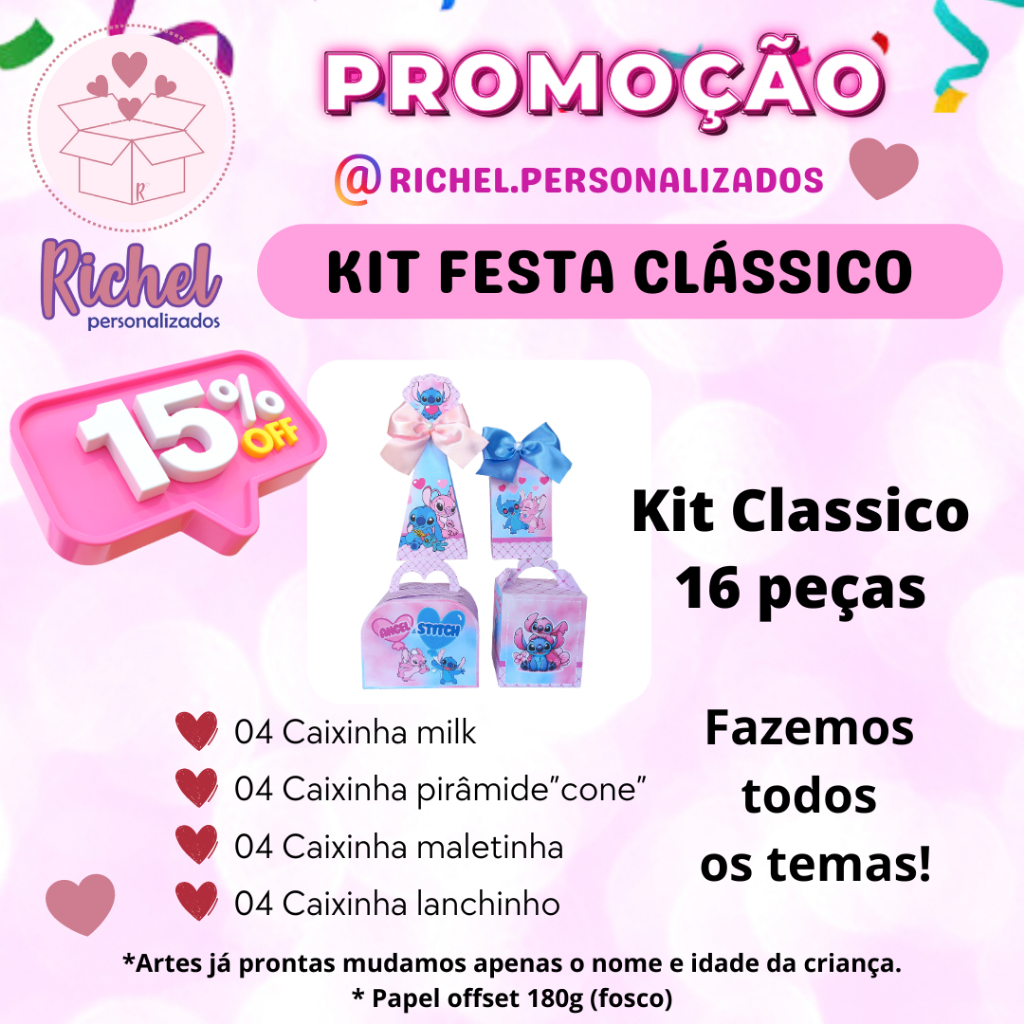 Kit 16 peças Personalizados qualquer tema Mimos de Aniversário Lembrancinhas Caixinhas Personalizadas Kit Festa