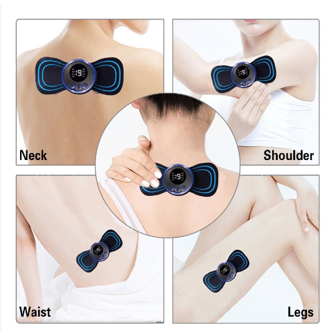 Portátil Alivia Dores Corpo Pescoço Mini Massageador de Cervical Elétrico Promoção