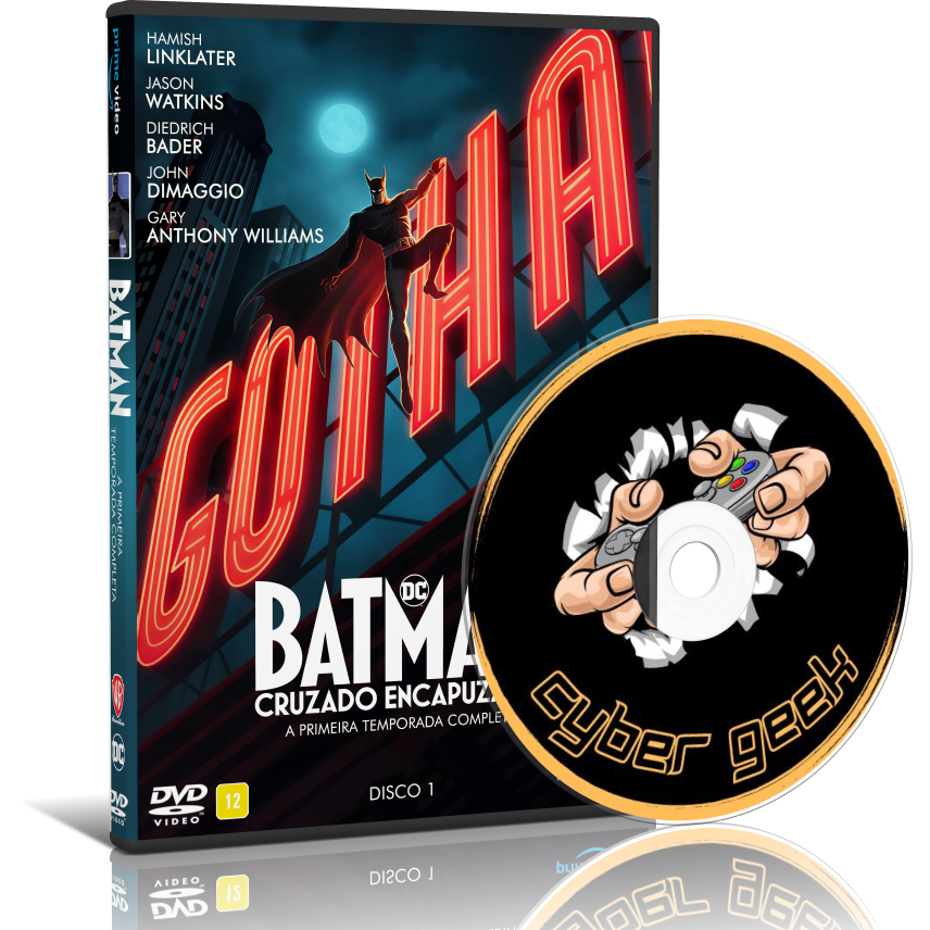 SÉRIE ANIMADA - BATMAN: CRUZADO ENCAPUZADO 1º TEMPORADA (DVD AUTORADO)