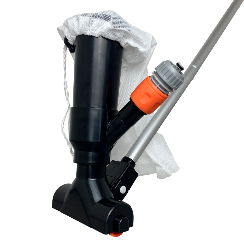 Aspirador com Venturi Portatíl e sem Bateria para Limpeza de Piscina Não Precisa de Bomba Filtrante