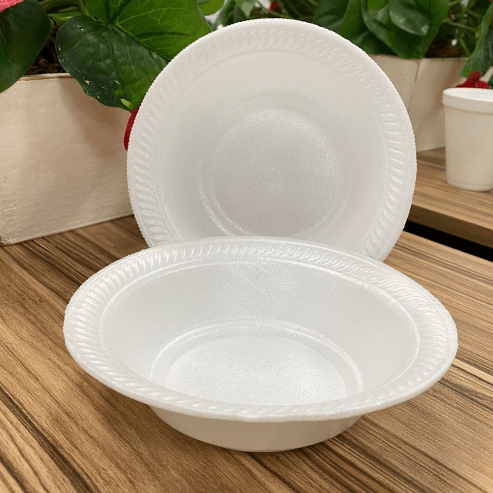 Prato Cumbuca Descartável Fundo 15 cm – Kit com 50 Unidades Cor Branca em Oferta na Shopee