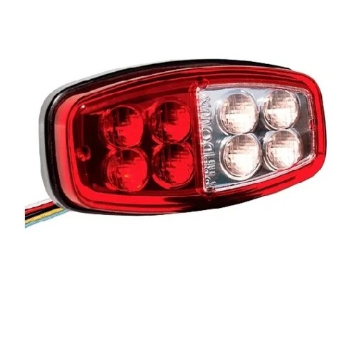 Lanterna Led Bivolt Canoinha Bicolor Carretinha Com Ré em Oferta na Shopee