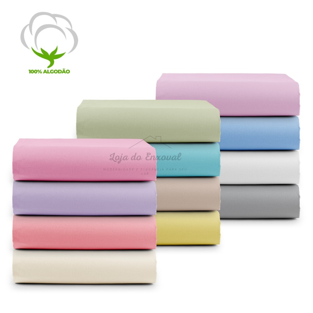 6 Metros de Tecido Percal 200 Fios 100% Algodão 2,50 de Largura