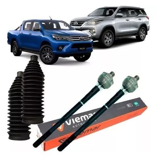 Braço Axial Direção Toyota Hilux 2.7/2.8 2016 A 2023 Kit