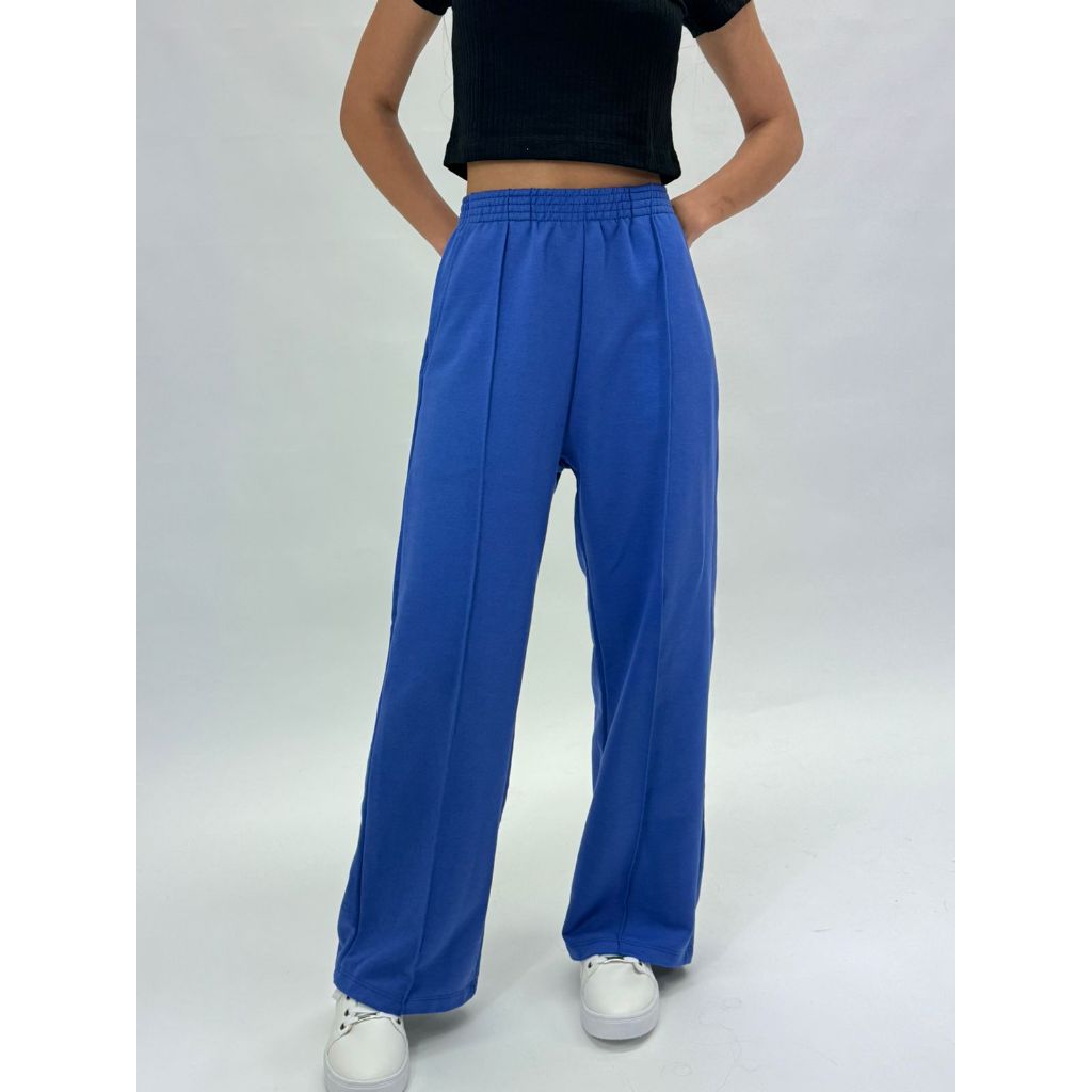 Calça Pantalona Infantil Juvenil Nervura Frontal