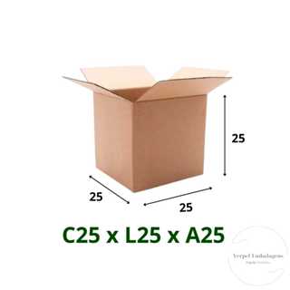 20 Caixas de Papelão 25X25X25 em Oferta na Shopee