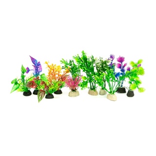 10 Planta Artificial decoração para aquário em Oferta na Shopee
