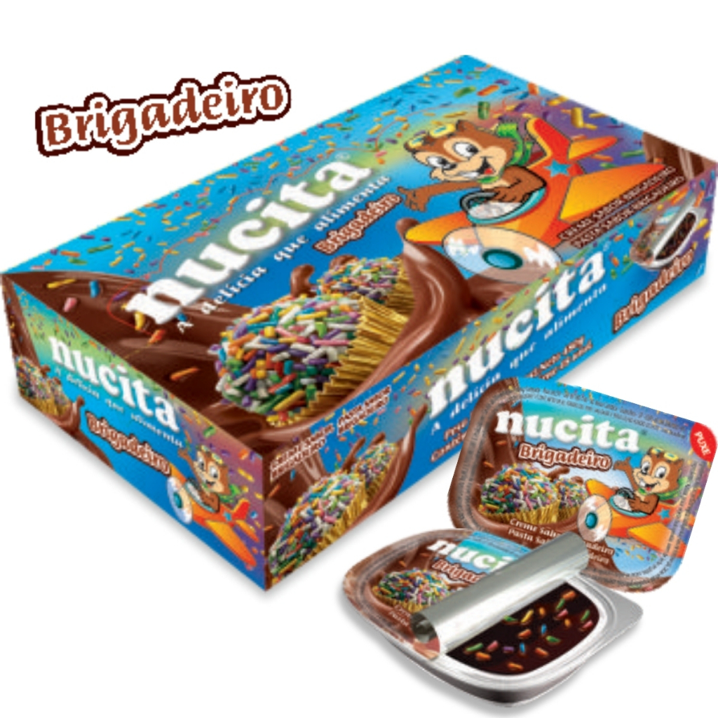 Creme De Brigadeiro 480g C/48 Unidades 10g Nucita em Oferta na Shopee