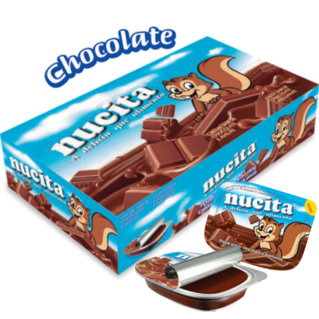Creme de Chocolate 480g C/48 Unidades 10g Nucita em Oferta na Shopee