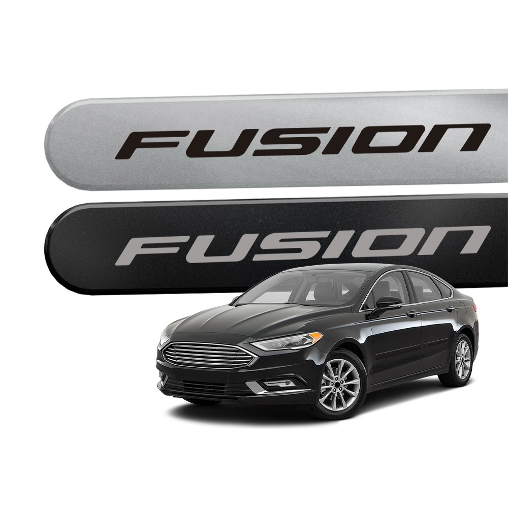 Friso Lateral Para Fusion 2013 a 2019 Redondo Cor Original Nome Adesivo Modelo Universal Compatível